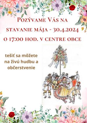stavanie mája
